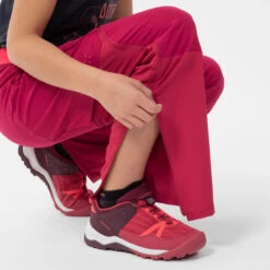 Quechua Kids’ Modulable Hiking Trousers MH500 Raspberry 7 -Outdoor Climbing Shop k0a97b8ecf4290482eedc97a706e43081