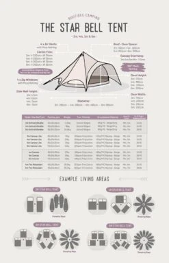 Star Bell Tent -Outdoor Climbing Shop k164cfe030aa07280122e45cbeaf620bf