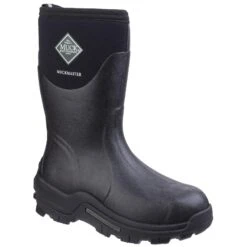 Muck Boots Unisex Muckmaster Mid Wellingtons (Black)
