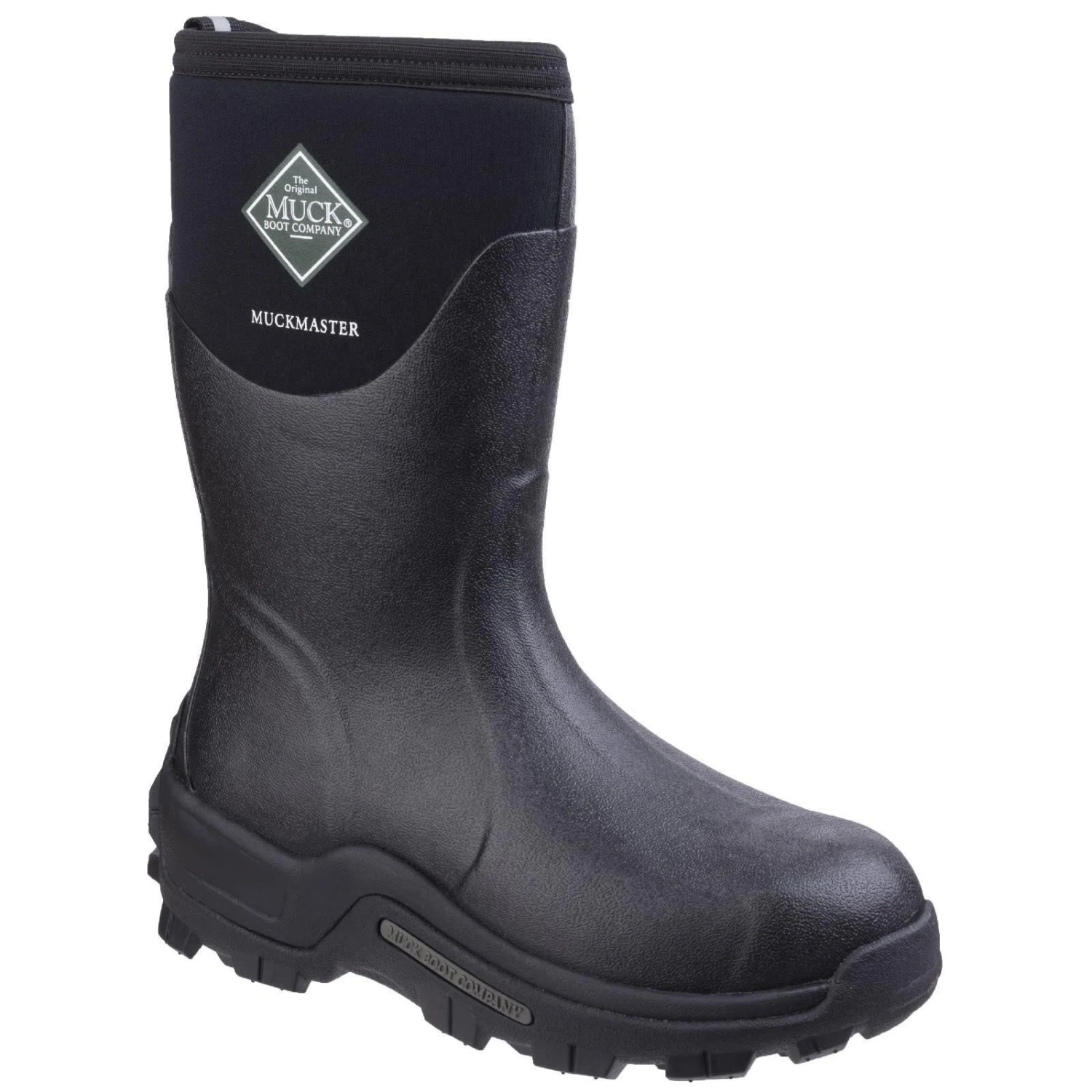 Muck Boots Unisex Muckmaster Mid Wellingtons (Black) 3 Muck Boots Unisex Muckmaster Mid Wellingtons (Black)
