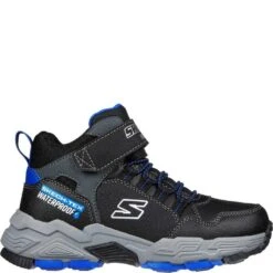 Skechers Boys Drollix Ankle Boots (Black/Royal Blue) -Outdoor Climbing Shop k19dd7252ca3404334796a9478a47242b