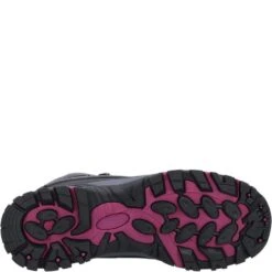 Cotswold Womens/Ladies Calmsden Hiking Boots (Grey/Berry) -Outdoor Climbing Shop k1d3b58b77c592a59786c781109bfff41