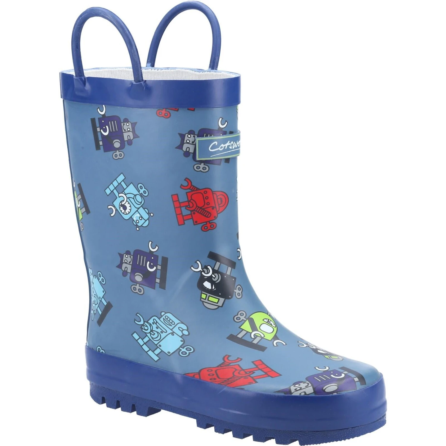 Cotswold Puddle Childrens Wellingtons MULTI 4 Cotswold Puddle Childrens Wellingtons MULTI - Image 2