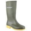 Dunlop Childrens/Kids Dull Wellies (Green)