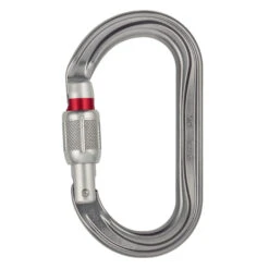 Petzl OK Oval Alloy Screwgate Carabiner Hauling Fall Arrest Aluminium