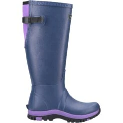 Cotswold Realm Plain Rubber Wellingtons BLUE
