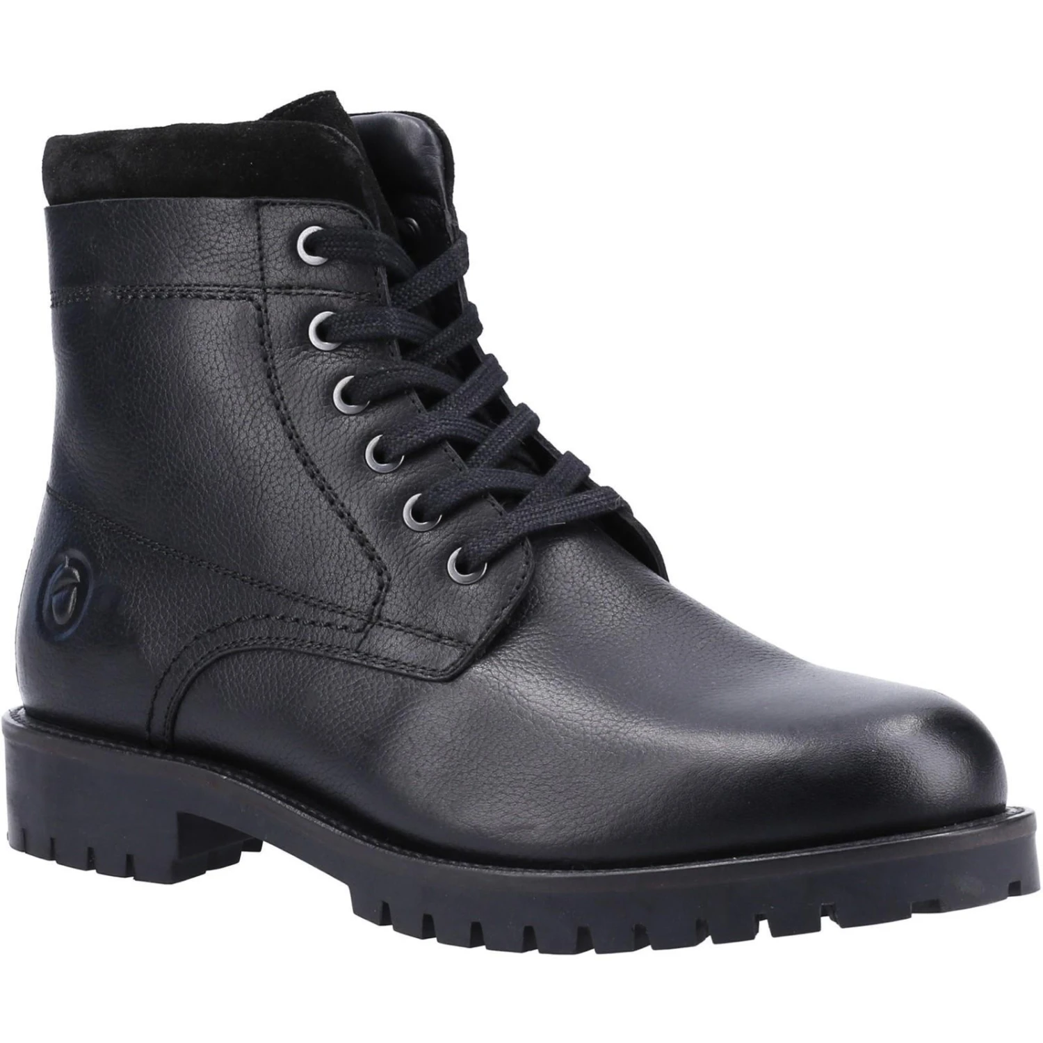 Cotswold Mens Thorsbury Leather Ankle Boots (Black) 3 Cotswold Mens Thorsbury Leather Ankle Boots (Black)