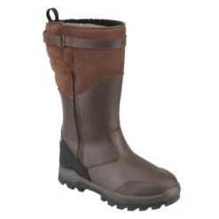 Refurbished Warm And Waterproof Leather Boots
