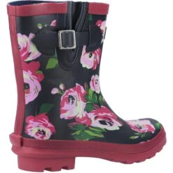 Cotswold Paxford Patterned Wellingtons BLACK -Outdoor Climbing Shop k29246cba7c43a892070325c6cfadd137