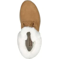 Skechers Womens/Ladies Go Walk Stability Comfy Days Suede Ankle Boots (Chestnut) -Outdoor Climbing Shop k29afea75b5524d42686036328b70b633