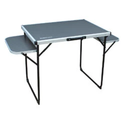 Alu Top Camping Table With Folding Side Tables