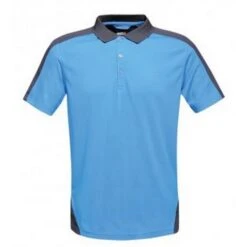 Regatta Contrast Coolweave Pique Polo Shirt (Black/Classic Red) -Outdoor Climbing Shop k448a036e66ba04031fd7dc174cc603c7