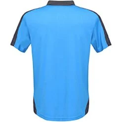 Regatta Contrast Coolweave Pique Polo Shirt (Black/Classic Red) -Outdoor Climbing Shop k44f574420164350bf04562ed1641c4b9