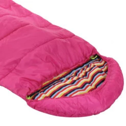 Regatta Hana 200 Polyester Mummy Sleeping Bag (Duchess Pink Stripe) -Outdoor Climbing Shop k459297b26c6c7c315c43978838404841