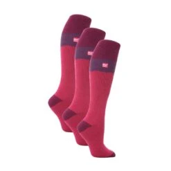 3 Pack Ladies Winter 2.3 TOG Thermal Long Knee High Ski Socks 14 3 Pack Ladies Winter 2.3 TOG Thermal Long Knee High Ski Socks -Outdoor Climbing Shop k4f2596d9bef46e220e23f894872d6692