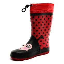Dare 2b Childrens/Kids Mudplay Dinosaur Wellingtons (Red/Black) -Outdoor Climbing Shop k50176b358dd58f6562fd273820ef326e