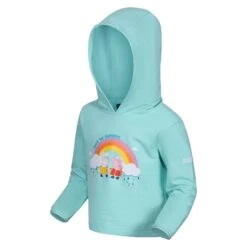 Regatta Childrens/Kids Peppa Pig Rainbow Hoodie (Aruba Blue) 10 Regatta Childrens/Kids Peppa Pig Rainbow Hoodie (Aruba Blue) -Outdoor Climbing Shop k5937c8242781272ca62cbe2372dfc456