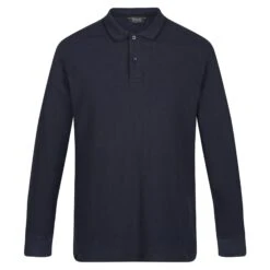 Regatta Mens Leaonzo LongSleeved Polo Shirt (Syrah Red) -Outdoor Climbing Shop k6532df7e403b7c9fc11d0d71140e816a