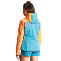 Dare 2b Dare2B Womens/Ladies Tractile Softshell Jacket (Shocking Orange/Sea Breeze) -Outdoor Climbing Shop k6aa5a36453828959317280513b3117f1