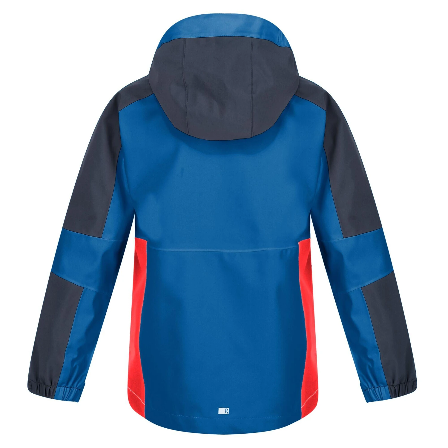 Regatta Childrens/Kids Rayz Waterproof Jacket (Neon Peach/Fusion Coral) 9 Regatta Childrens/Kids Rayz Waterproof Jacket (Neon Peach/Fusion Coral) - Image 7