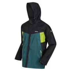 Regatta Mens Dresford Waterproof Jacket (Black/Pacific Green) 17 Regatta Mens Dresford Waterproof Jacket (Black/Pacific Green) -Outdoor Climbing Shop k721421269f87534595460b207a0050ae