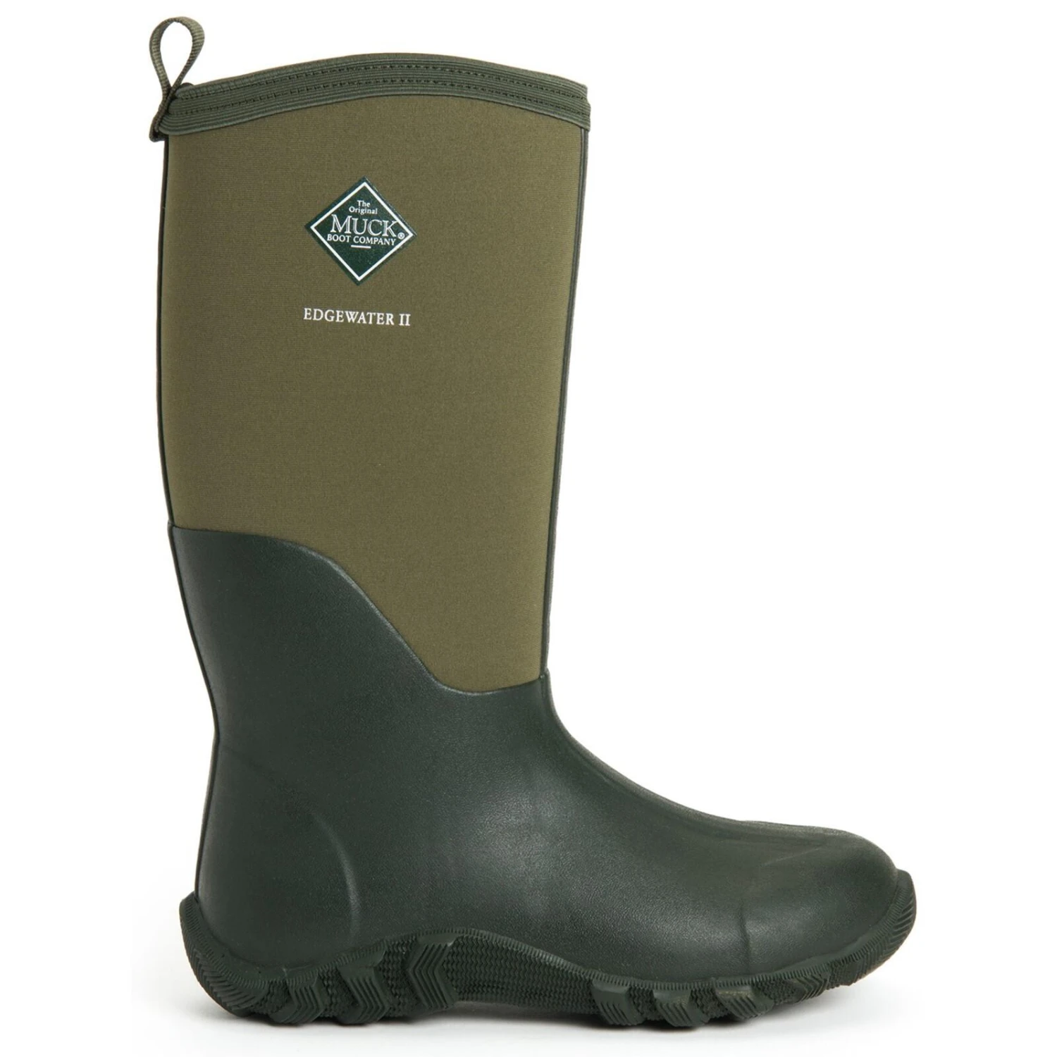 Muck Boots Edgewater II Textile/Weather Wellingtons DARK GREEN 3 Muck Boots Edgewater II Textile/Weather Wellingtons DARK GREEN