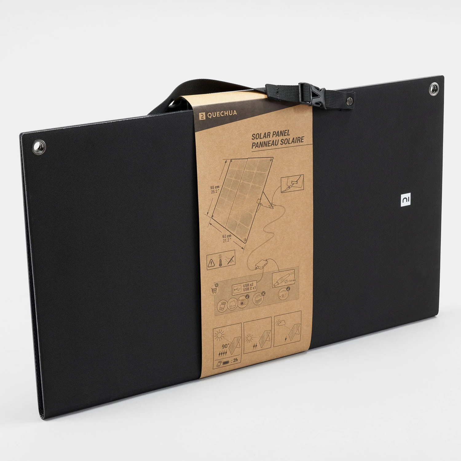 Quechua Camping Solar Panel 50 W 4 Quechua Camping Solar Panel 50 W - Image 2