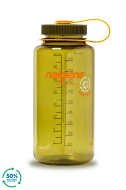 Nalgene 1L Wide Mouth Sustain Water Bottle - Made From 50% Plastic Waste -Outdoor Climbing Shop k7ed6b1c43bac1bce1113c5cbf85f449b