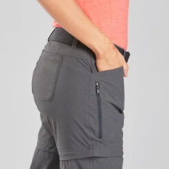 Women's Modular Travel Trekking Trousers - TRAVEL 500 -Outdoor Climbing Shop k7ee65cdfdd077cefb352cd1f1732f1b3