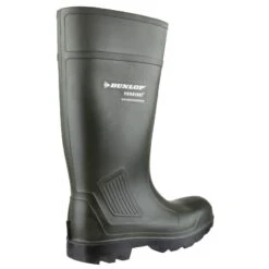 Dunlop Purofort Professional Plain Rubber Wellingtons GREEN -Outdoor Climbing Shop k811129bccf5f15218e89e020e072ac6d