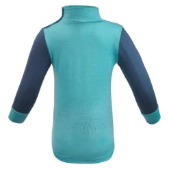 WEDZE Baby Ski Base Layer Top, Undershirt Merino Wool MERIWARM Turquoise -Outdoor Climbing Shop k864d0170e7b32da17937f87840c20d59