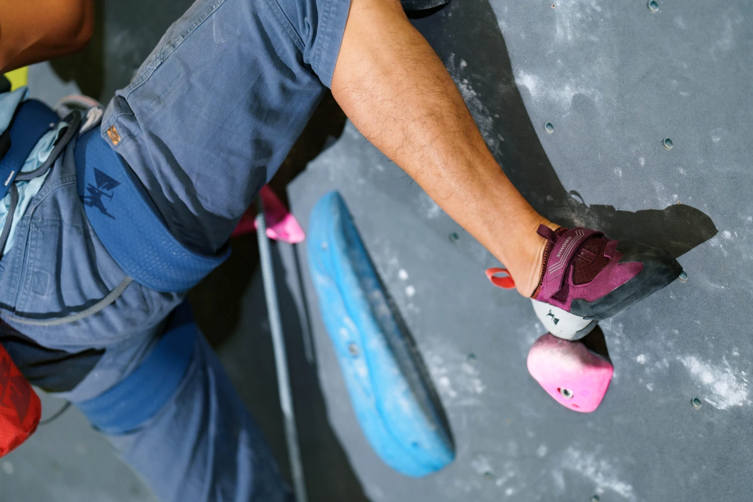 Simond MEN’S CLIMBING STRETCH BIO COTTON 3/4 TROUSERS VERTIKA GREY 7 Simond MEN’S CLIMBING STRETCH BIO COTTON 3/4 TROUSERS VERTIKA GREY - Image 5