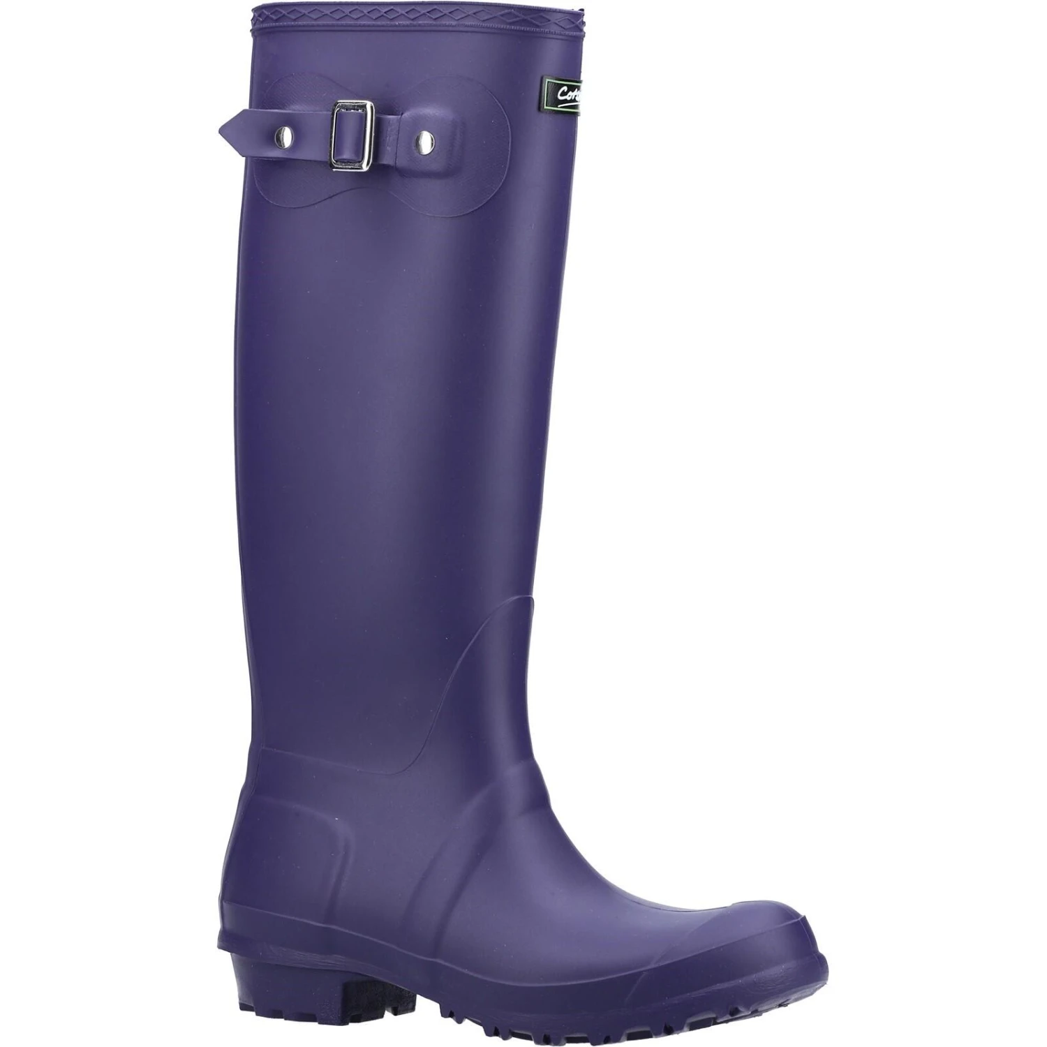 Cotswold Sandringham Plain PVC Wellingtons Purple 4 Cotswold Sandringham Plain PVC Wellingtons Purple - Image 2