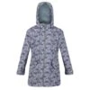 Regatta Girls Talei Floral Waterproof Jacket (Balsam Green)