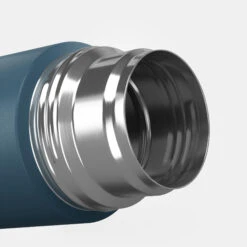 Quechua Stainless Steel Isothermal Hiking Bottle 0.7 Litre Blue -Outdoor Climbing Shop k9040f03e4b2174b91ed468141320143a