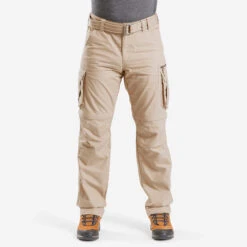 Men's Travel Trekking Zip-Off Cargo Trousers - Travel 100 Zip-Off -Outdoor Climbing Shop k9483a8097a2b3b4ef43c9e1998b06997