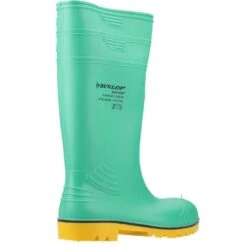 Dunlop Mens Acifort HazGuard Wellington Boots (Green/Yellow) -Outdoor Climbing Shop k9f54dd44bed7cd9354b25cdc656a99ca