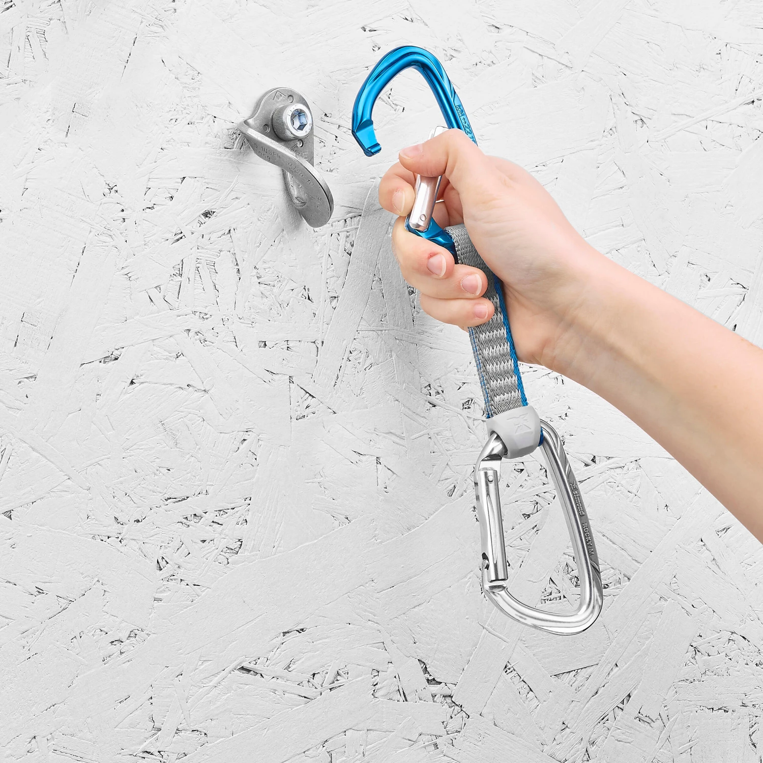 Simond PACK 5 QUICKDRAWS FOR MOUNTAINEERING AND CLIMBING - KLIMB 11 CM 4 Simond PACK 5 QUICKDRAWS FOR MOUNTAINEERING AND CLIMBING - KLIMB 11 CM - Image 2