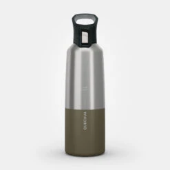 Quechua Isothermal Stainless Steel Hiking Flask MH500 1 L Khaki -Outdoor Climbing Shop ka794d131c4e9fada45733071e7d6c4d3