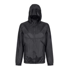 Outdoor Climbing Shop 27 Regatta Mens Asset Shell Lightweight Jacket (Black)