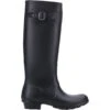 Cotswold Sandringham Plain PVC Wellingtons BLACK