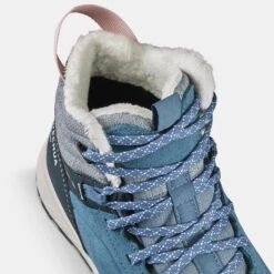 Quechua KIDS’ WARM WATERPROOF HIKING BOOTS - SH500 Leather Lace-up -Outdoor Climbing Shop kbaf27bc356cfe29c6bec417cbc3ea815