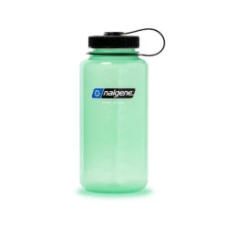 Nalgene 1L Wide Mouth Sustain Water Bottle - Made From 50% Plastic Waste -Outdoor Climbing Shop kbe6cad7d9d961528b5aa0107887e1062