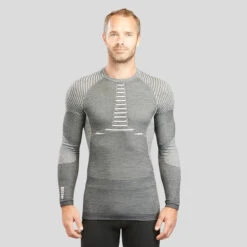 WEDZE Men's Ski Base Layer Top - BL 980 -Outdoor Climbing Shop kbe6e38b0e7cb2f136d6fc0d5bdae6cb4