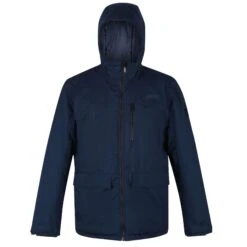 Regatta Mens Volter Shield III Heated Waterproof Jacket (Navy)