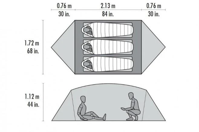 MSR Mutha Hubba NX 3 4 MSR Mutha Hubba NX 3 - Image 2