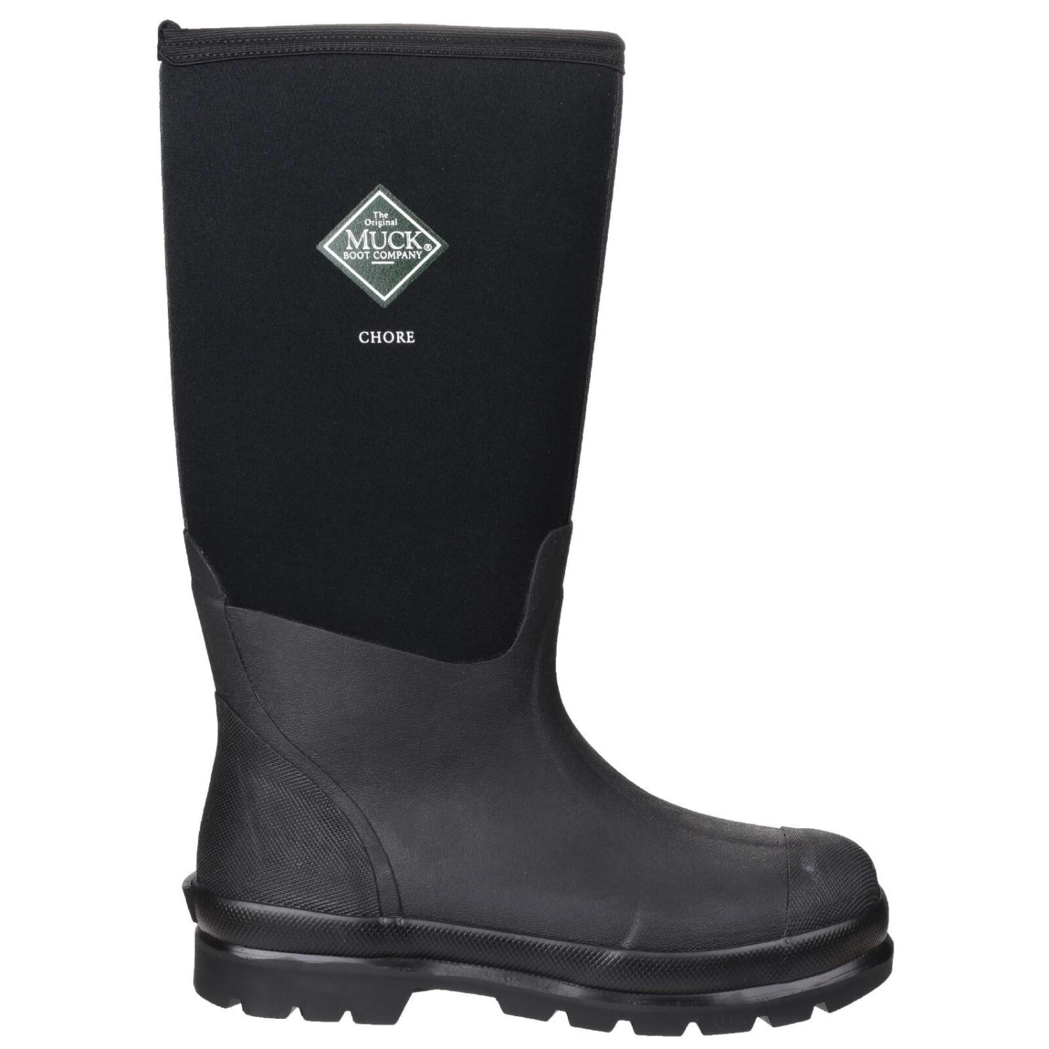 Muck Boots Chore Classic Hi Textile/Weather Wellingtons BLACK 3 Muck Boots Chore Classic Hi Textile/Weather Wellingtons BLACK