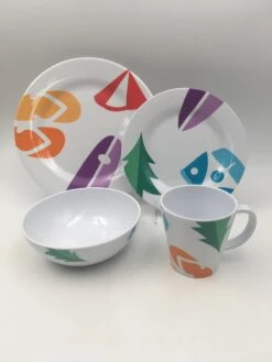 OLPRO Spring Bay Melamine Set (8 Piece) -Outdoor Climbing Shop kcc00a7102b36445fc7be9cbd3c7cc0a6