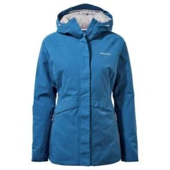 Craghoppers Womens/Ladies Caldbeck Waterproof Jacket (Yale Blue)
