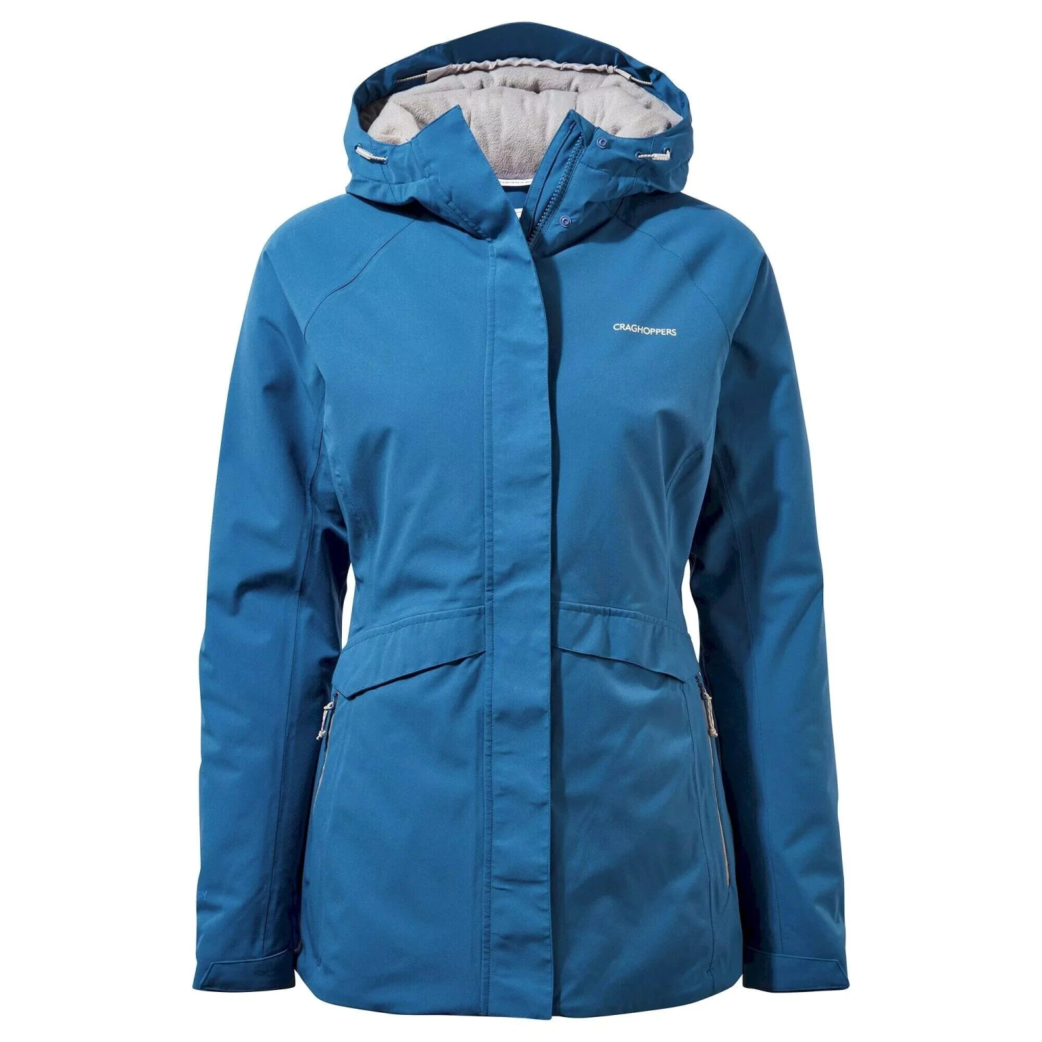 Craghoppers Womens/Ladies Caldbeck Waterproof Jacket (Yale Blue) 3 Craghoppers Womens/Ladies Caldbeck Waterproof Jacket (Yale Blue)